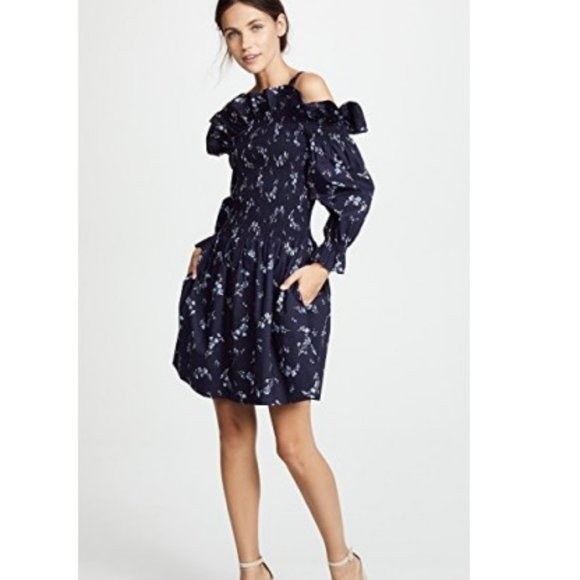 Rebecca Taylor Dresses & Skirts - [Rebecca Taylor] NWT Francine Navy Dress